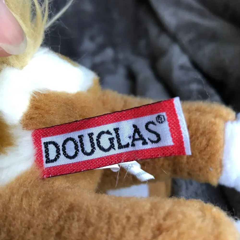 Vintage Douglas Horse Plush Tan White Appaloosa Pony Spots Stuffed Animal Toy